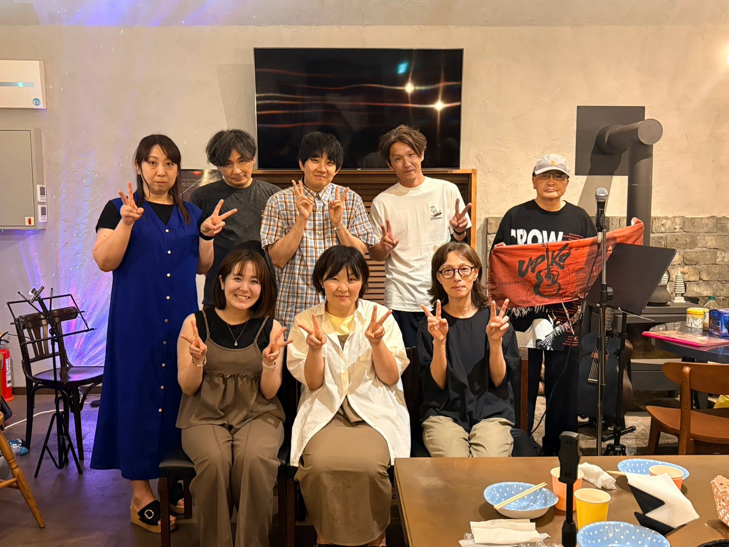 Pocket beat Pocket miniライブ Vol.1 生徒さん集合写真